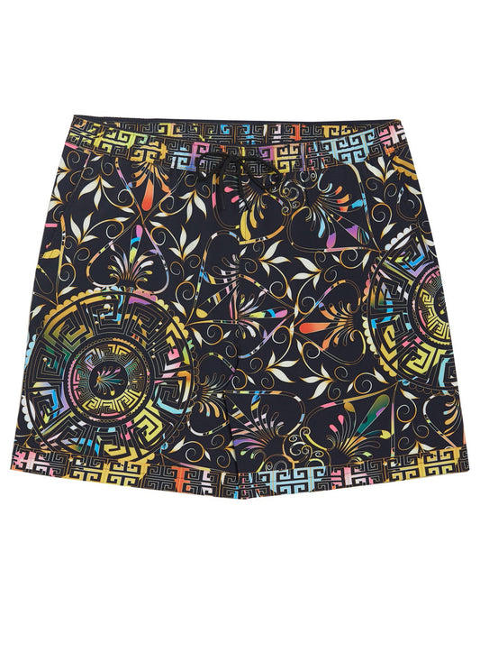 Johnny Was Men's Floral Peace Swim Trunk