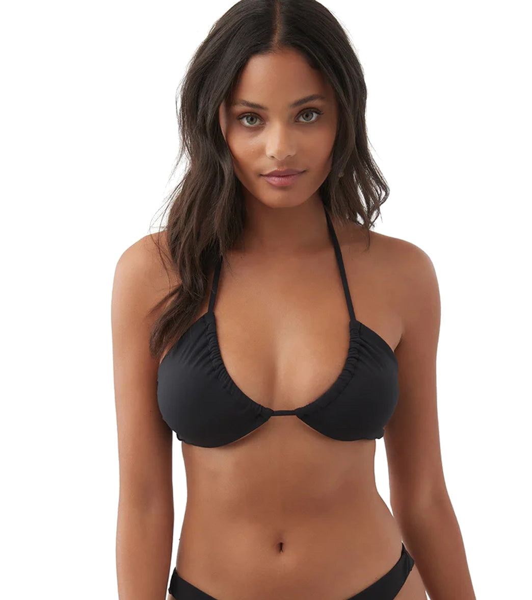 O'Neill Women's Saltwater Solids Embry Bikini Top