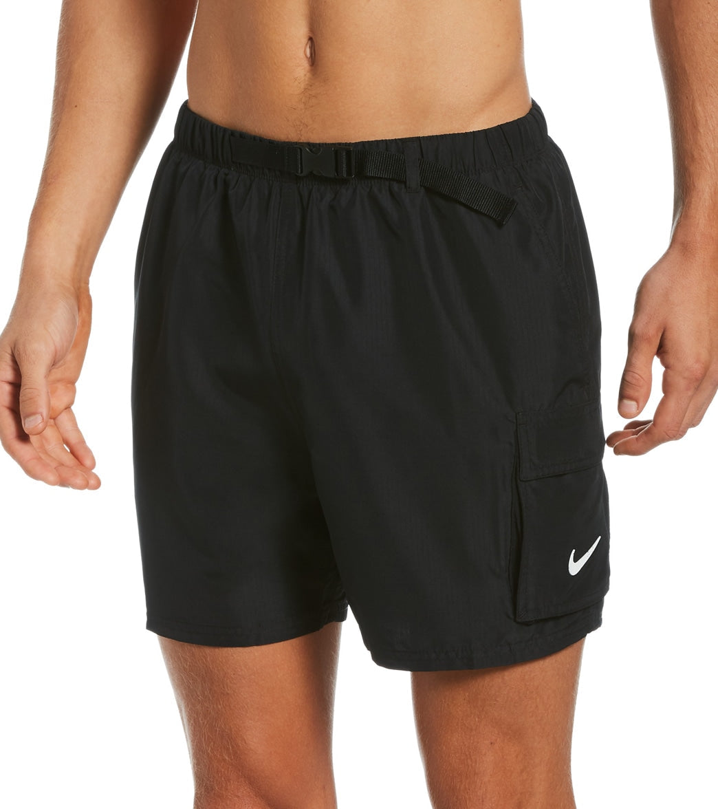 Nike Men's 16" Voyage Belted Cargo Swim Trunks