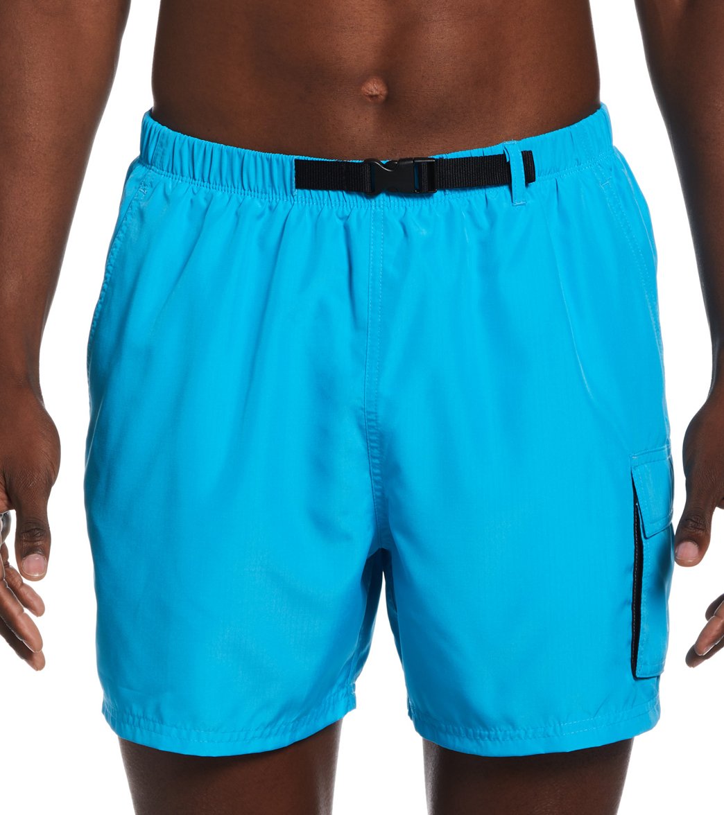 Nike Men's 16" Voyage Belted Cargo Swim Trunks