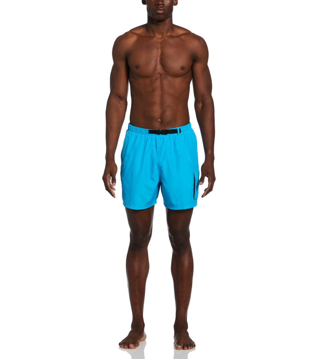 Nike Men's 16" Voyage Belted Cargo Swim Trunks