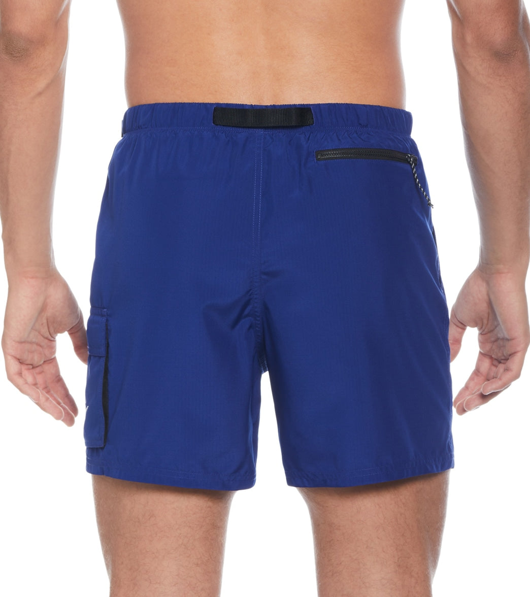 Nike Men's 16" Voyage Belted Cargo Swim Trunks