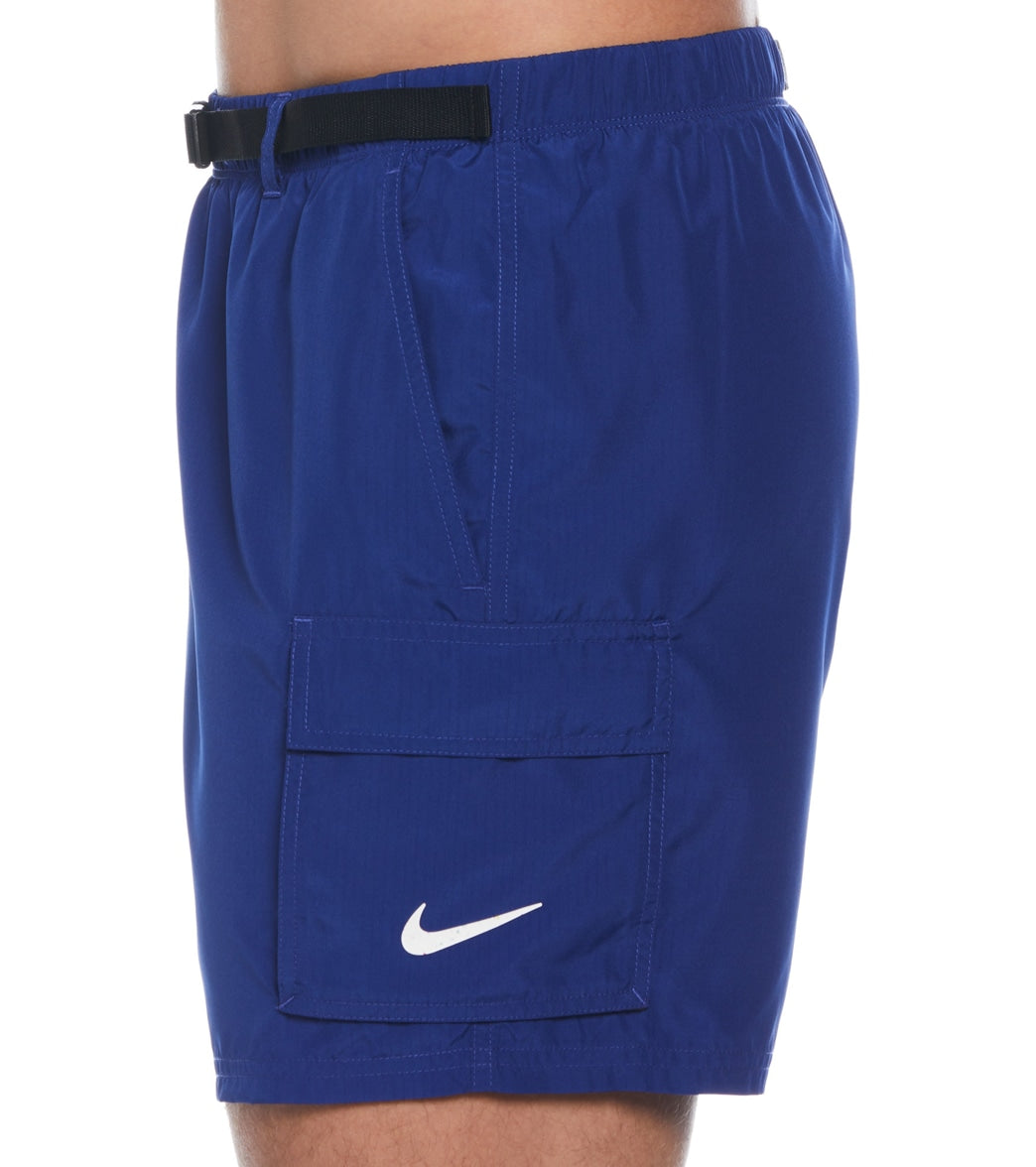 Nike Men's 16" Voyage Belted Cargo Swim Trunks
