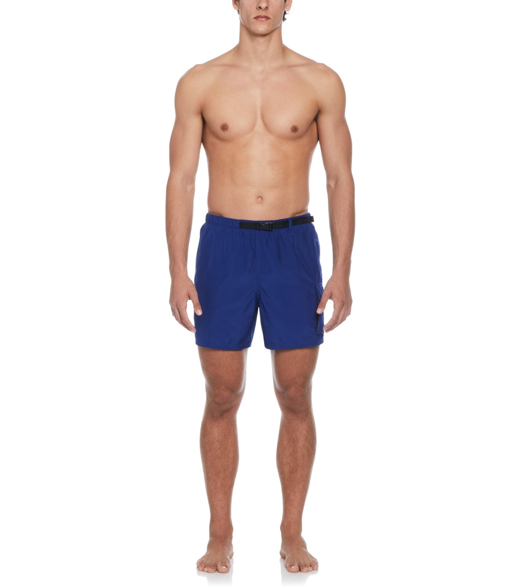 Nike Men's 16" Voyage Belted Cargo Swim Trunks