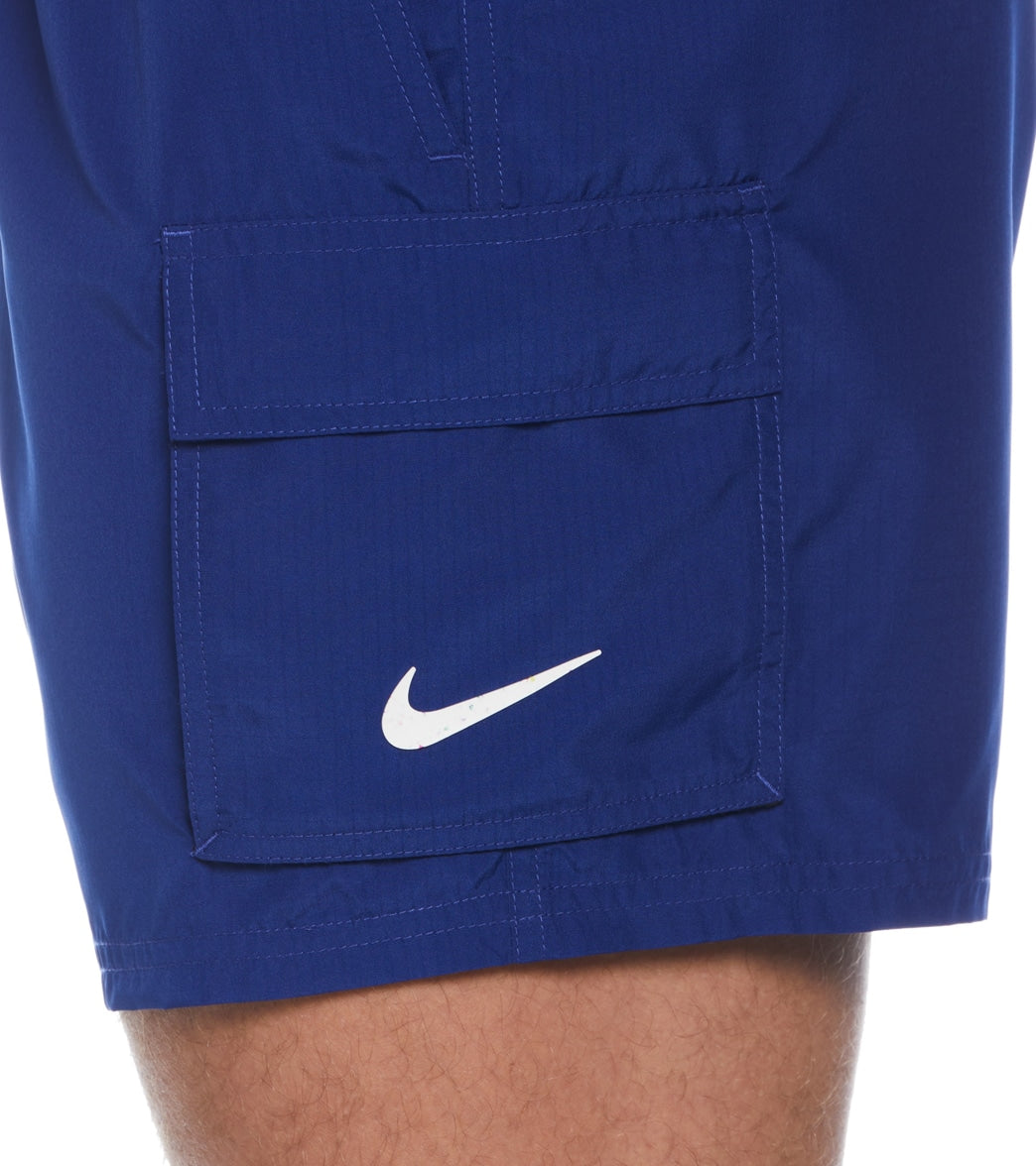 Nike Men's 16" Voyage Belted Cargo Swim Trunks