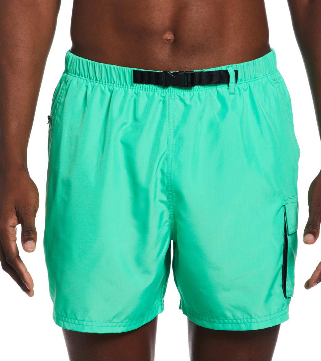 Nike Men's 16" Voyage Belted Cargo Swim Trunks