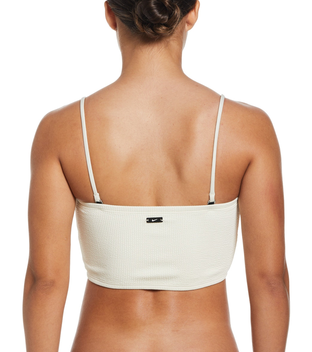 Nike Women's Essential Bandeau Midkini Top