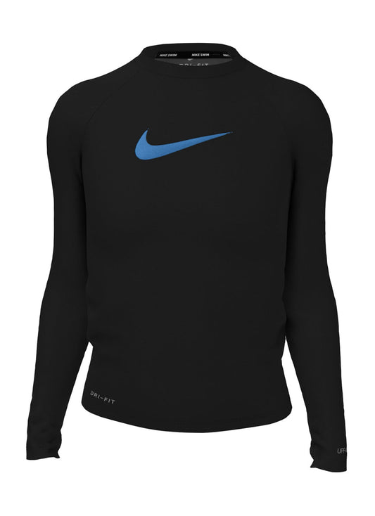 Nike Girls' Swoosh Long Sleeve Rashguard (Big Kid)