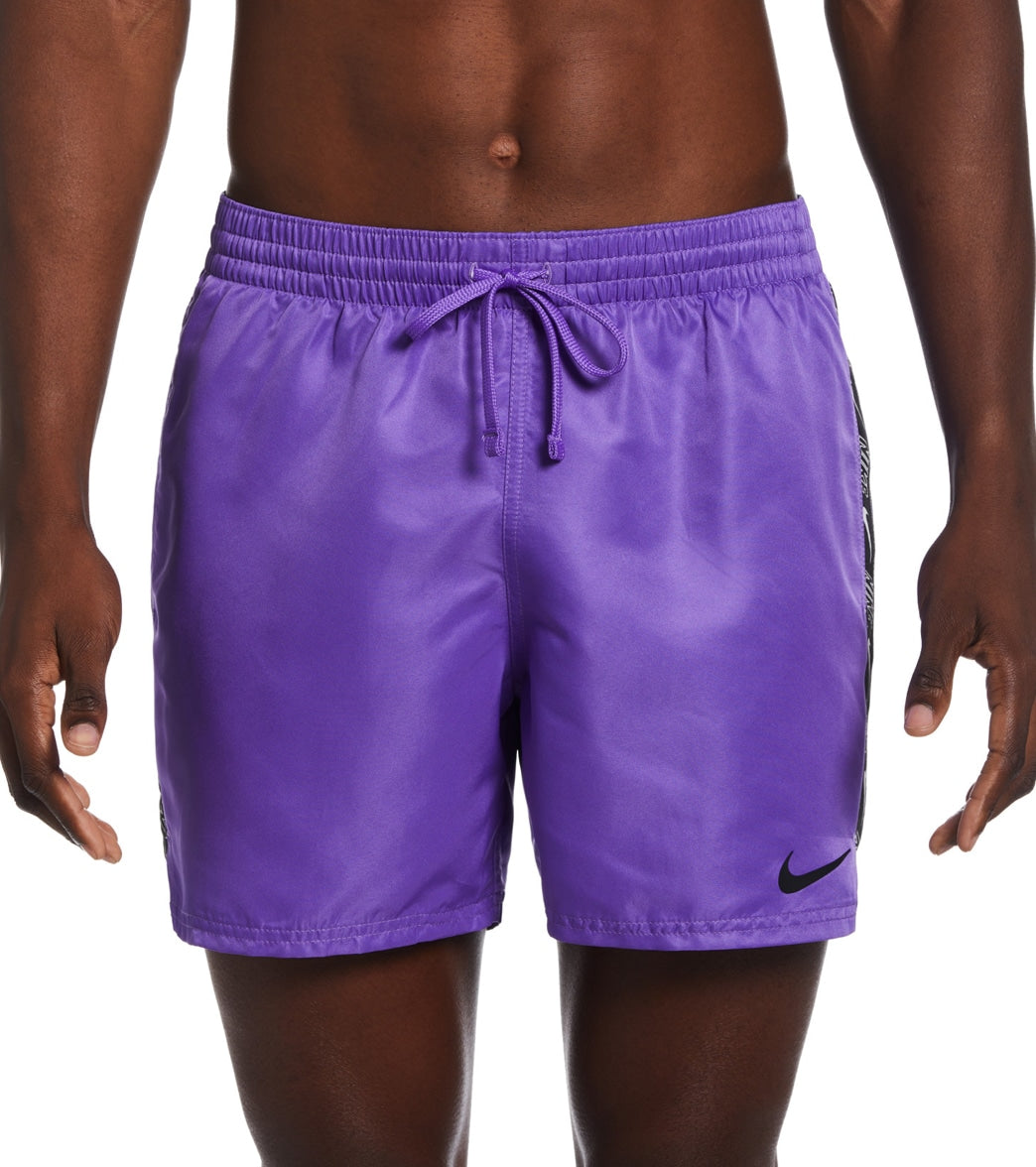 Nike Men's Logo Tape Swim Trunks