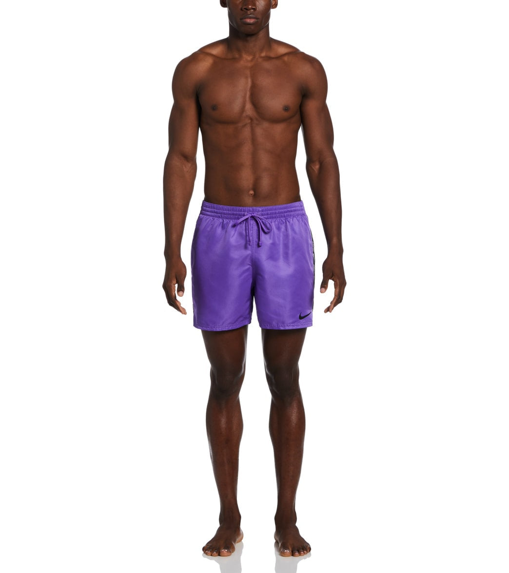 Nike Men's Logo Tape Swim Trunks