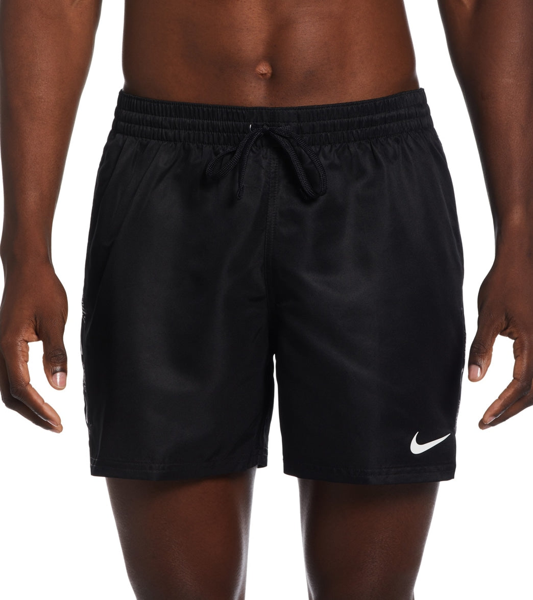 Nike Men's Logo Tape Swim Trunks
