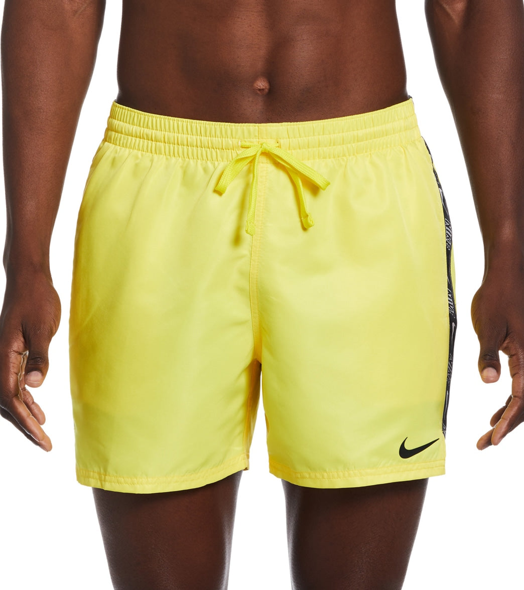 Nike Men's Logo Tape Swim Trunks