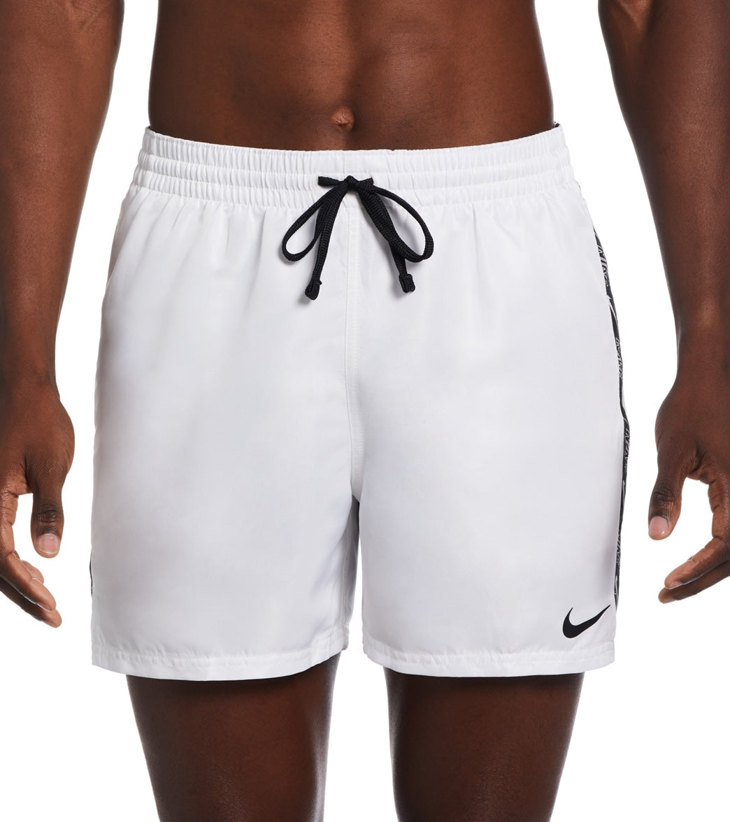 Nike Men's Logo Tape Swim Trunks