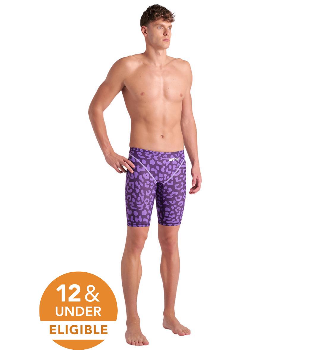 Arena Men's Powerskin ST Next Limited Edition Leopard Jammer Tech Suit Swimsuit