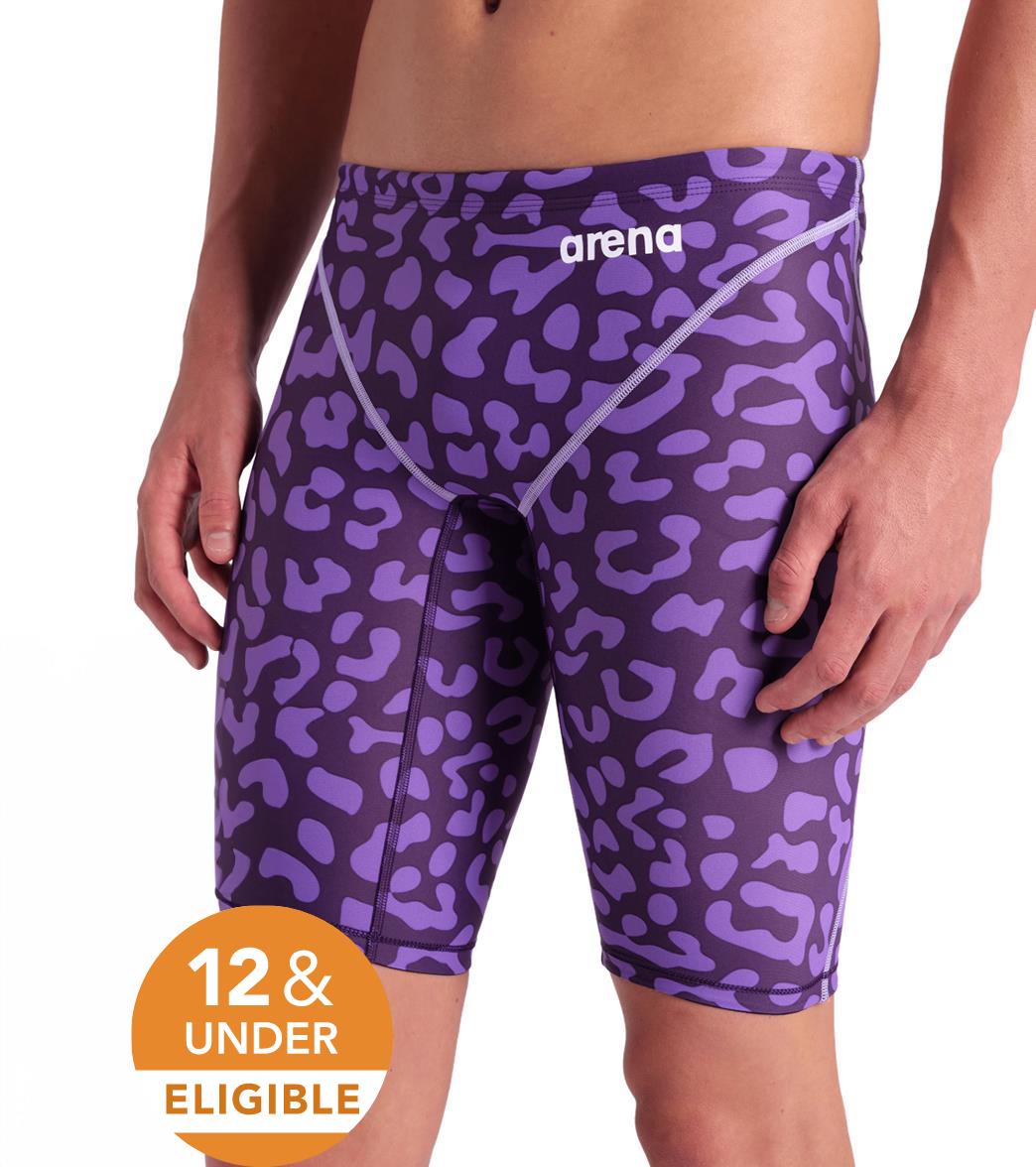 Arena Men's Powerskin ST Next Limited Edition Leopard Jammer Tech Suit Swimsuit