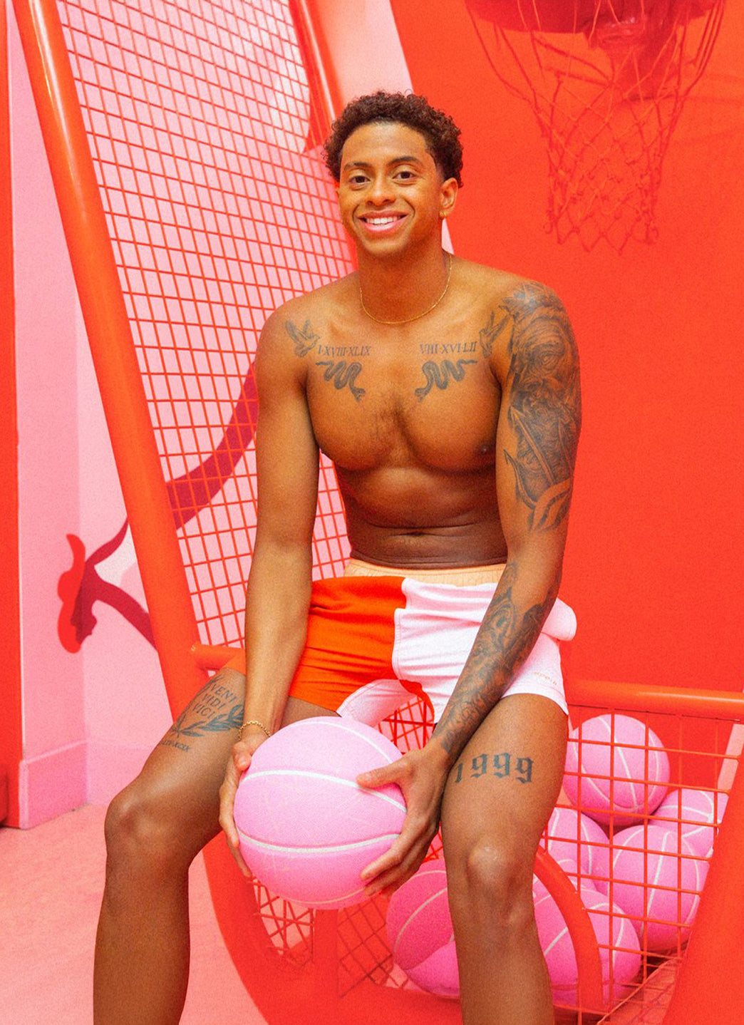 Sporti x Shaine Casas Cherry Lemonade 5'' Swim Trunk