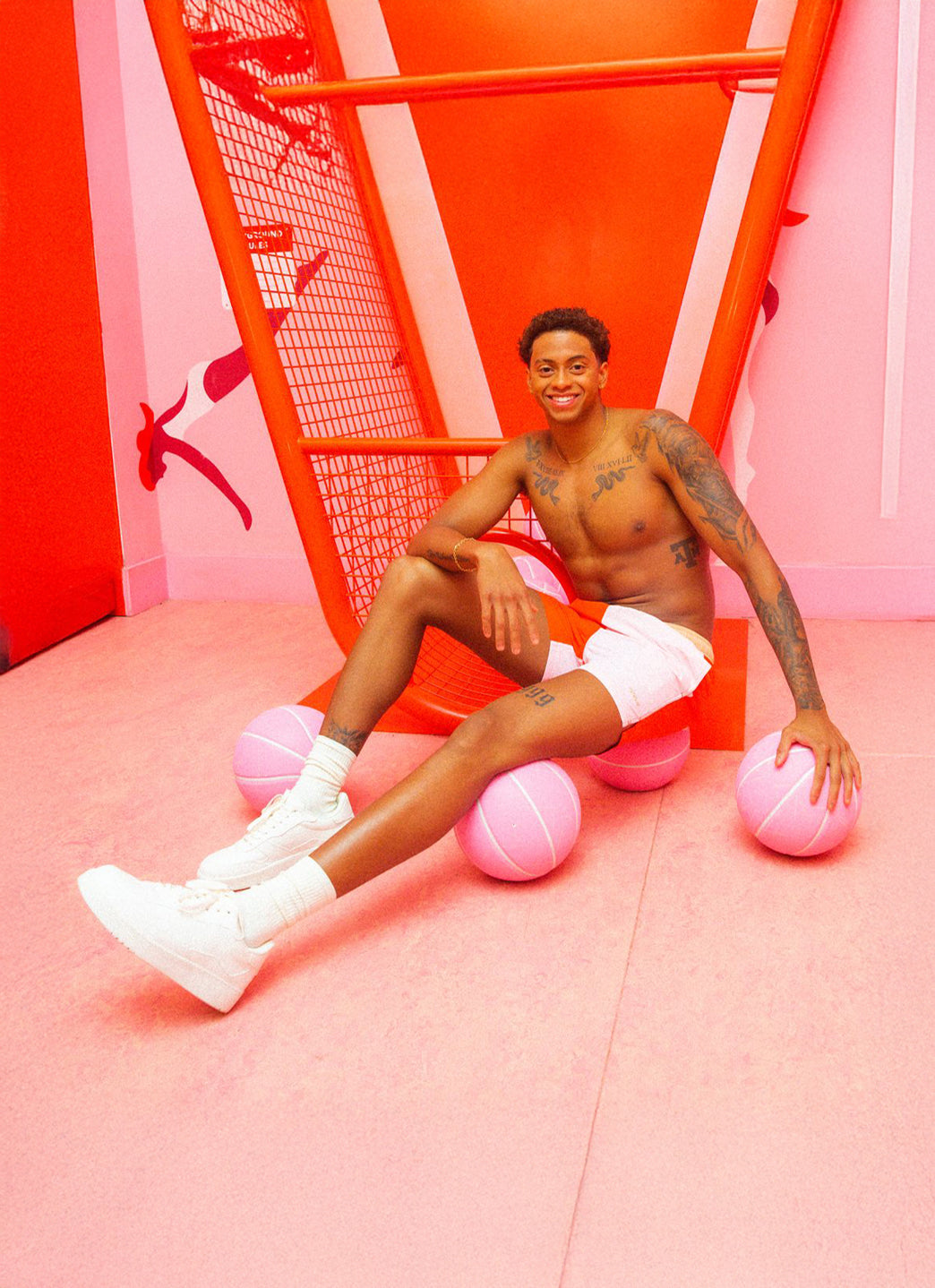 Sporti x Shaine Casas Cherry Lemonade 5'' Swim Trunk