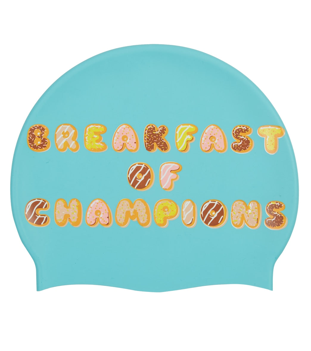 Sporti Donut Dreams Silicone Swim Cap