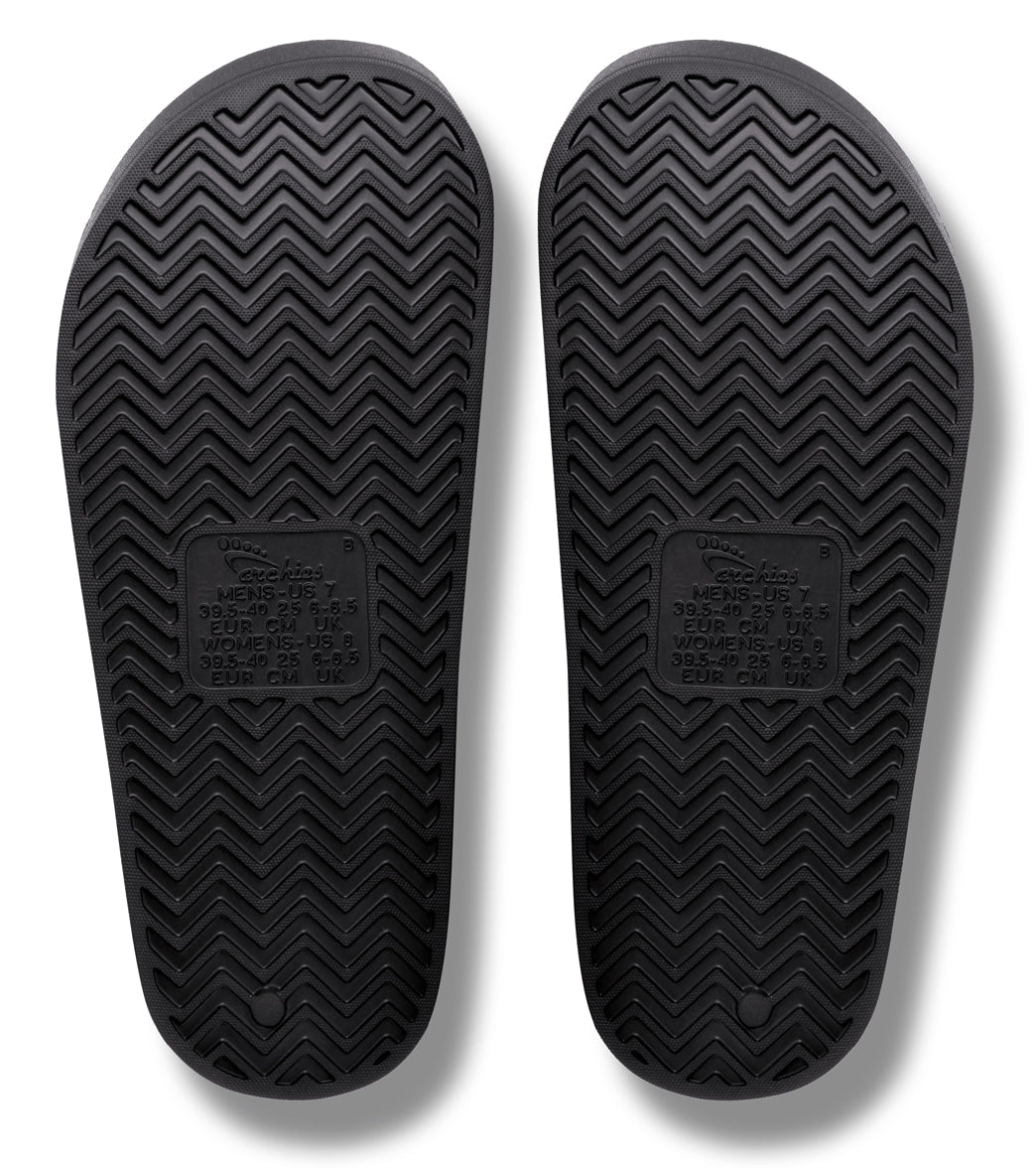 Archie's Footwear Arch Support Slide Sandals