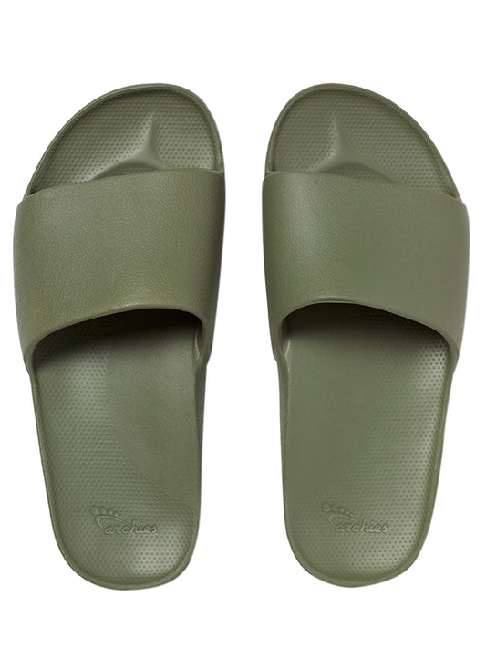 Archie's Footwear Arch Support Slide Sandals