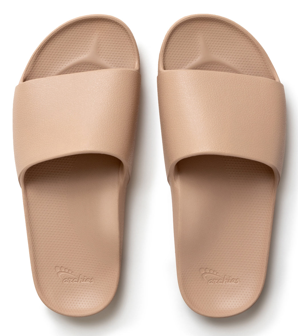Archie's Footwear Arch Support Slide Sandals