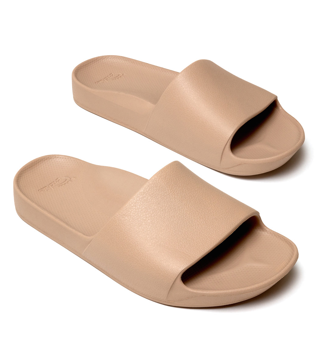 Archie's Footwear Arch Support Slide Sandals