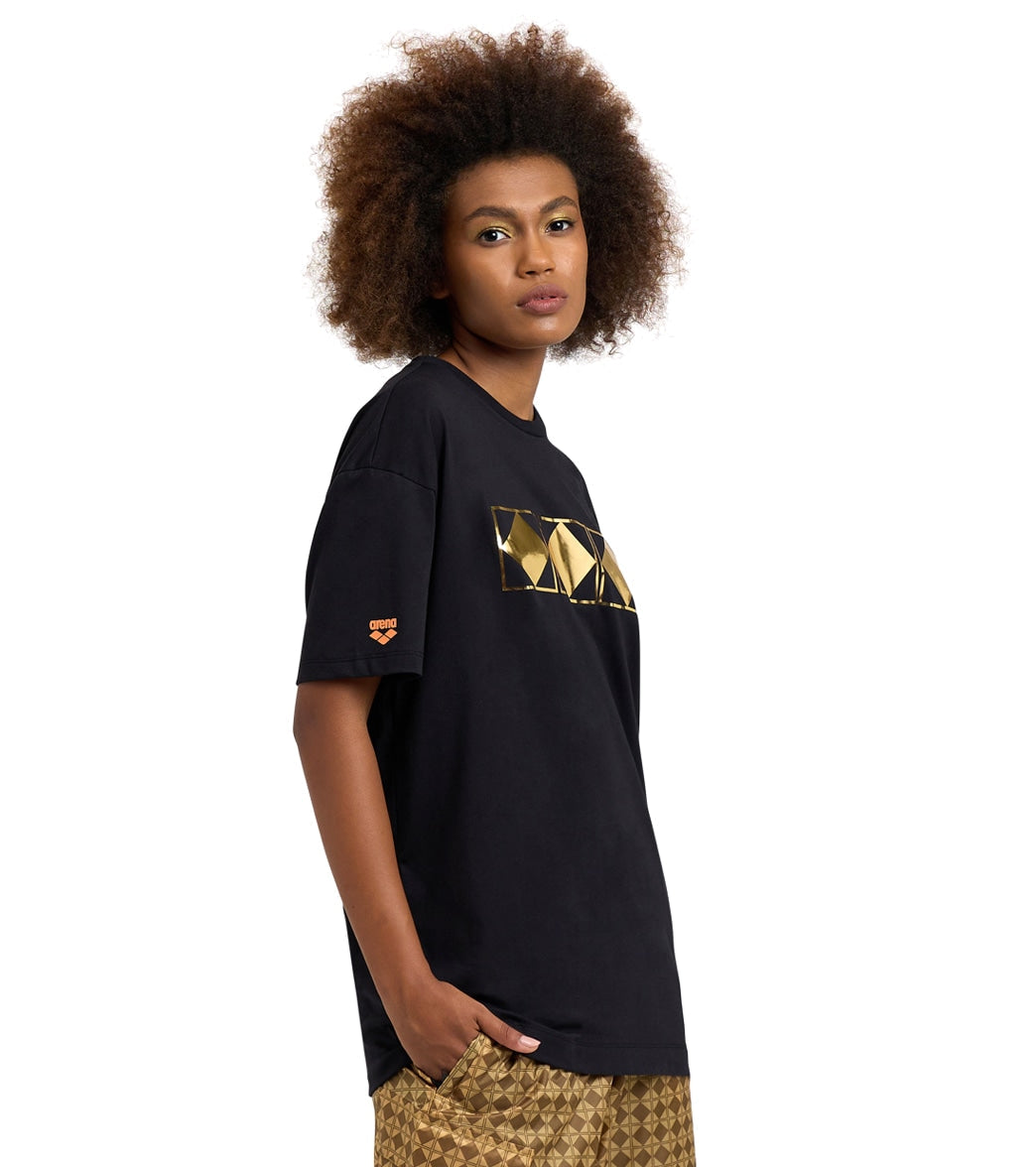 Arena Unisex 50th Anniversary Gold Short Sleeve T-Shirt
