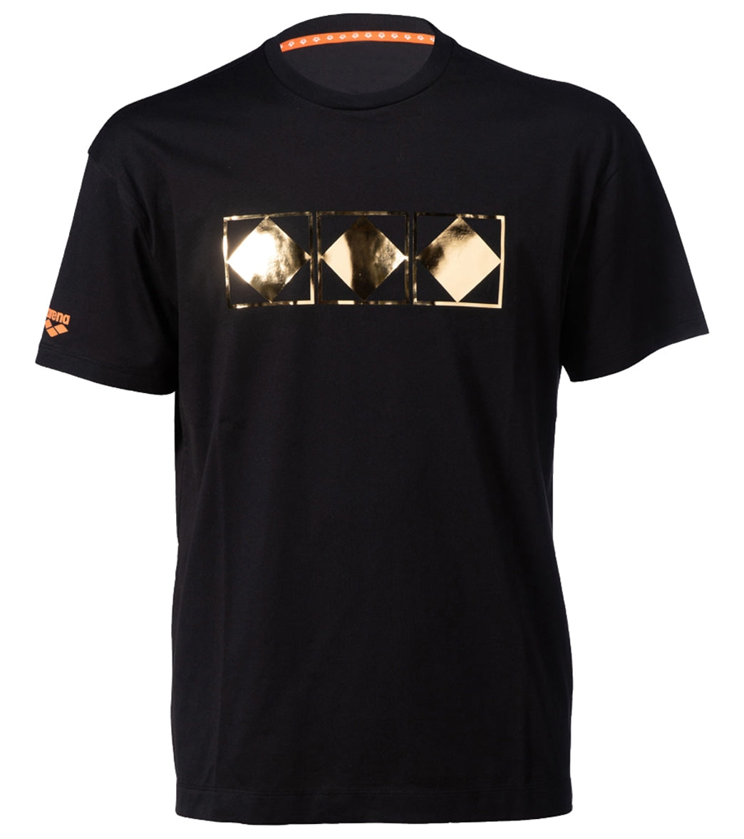Arena Unisex 50th Anniversary Gold Short Sleeve T-Shirt