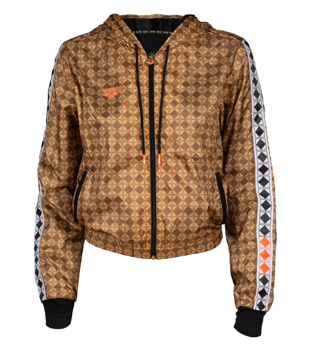 Arena Woman's 50th Anniversary Cropped Hooded Jacket