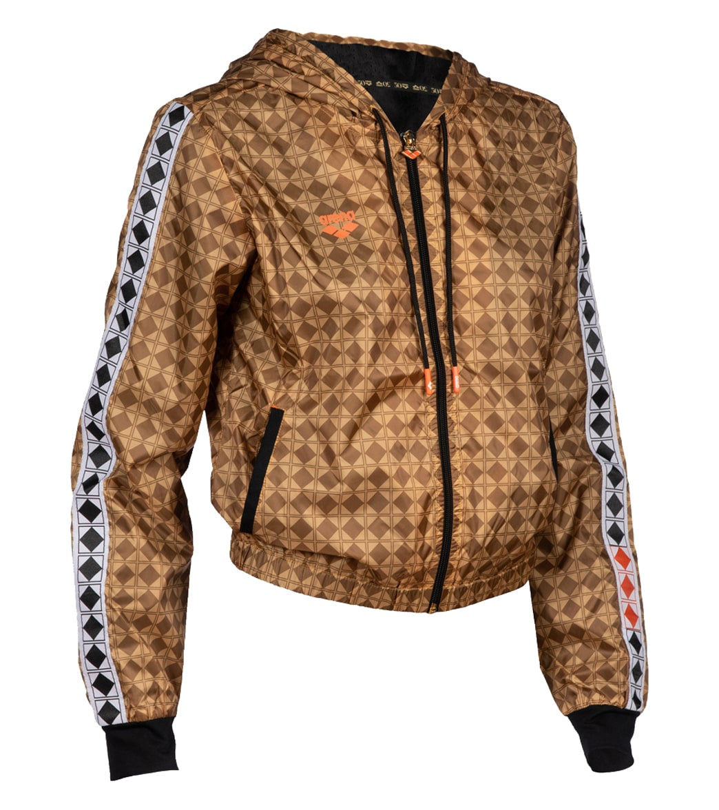 Arena Woman's 50th Anniversary Cropped Hooded Jacket