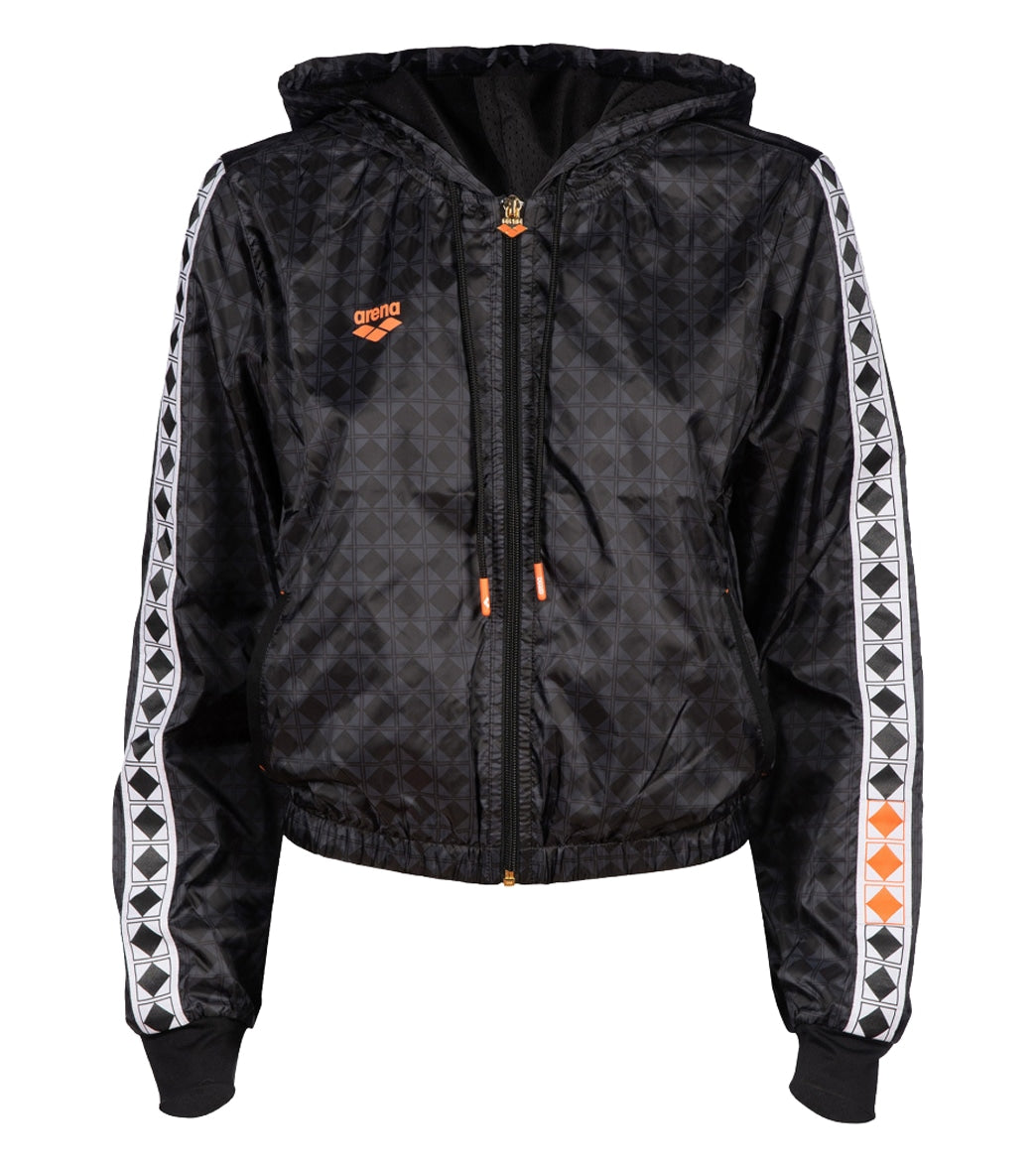 Arena Woman's 50th Anniversary Cropped Hooded Jacket