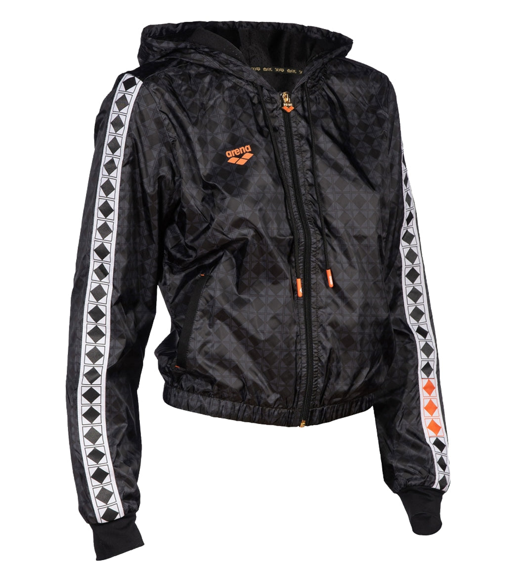 Arena Woman's 50th Anniversary Cropped Hooded Jacket