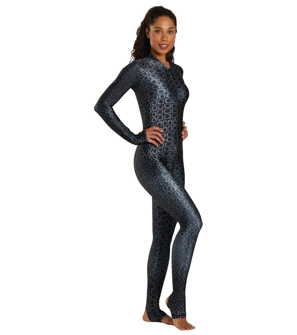SlipIns Spotted Eagle Ray Zippered Unitard