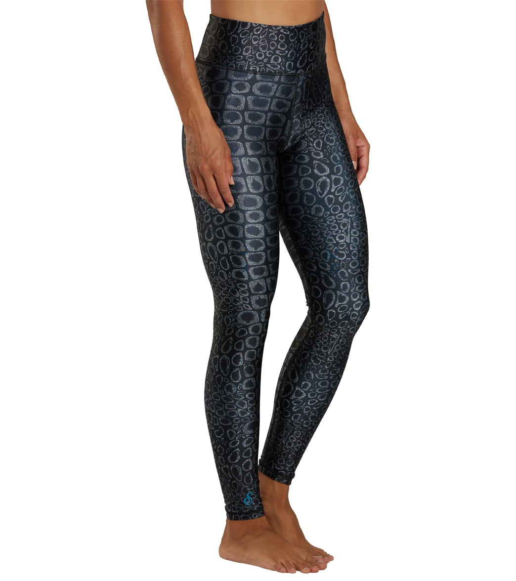 SlipIns Women's Spotted Eagle Ray Swim Leggings