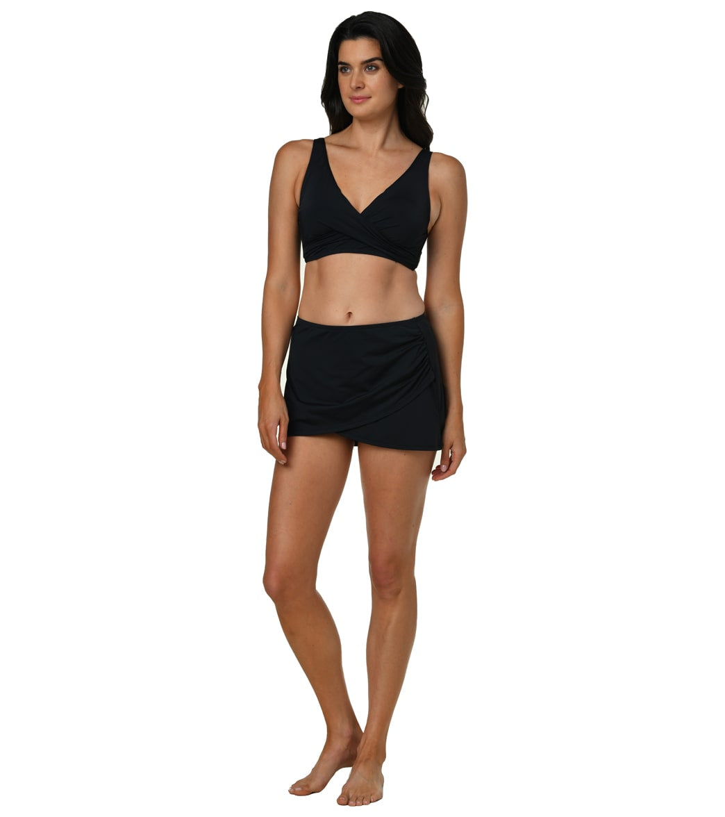 Jantzen Women's Solids Vera Surplice Bikini Top