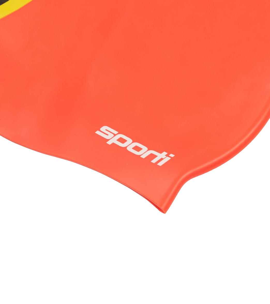 Sporti Super Hero Silicone Swim Cap Jr.