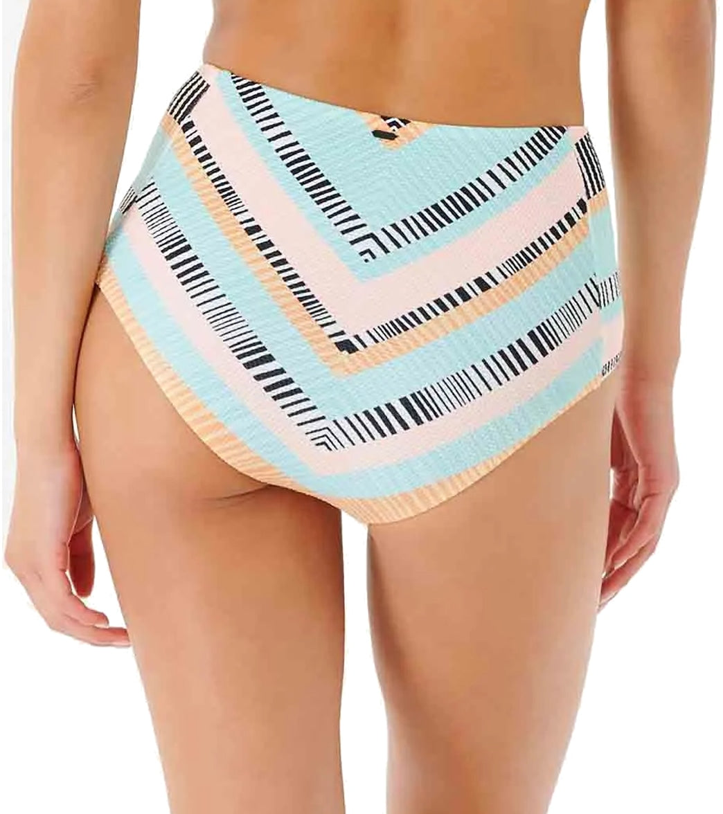 Rip Curl Women's Ripple Effect Good High Waisted Bikini Bottom