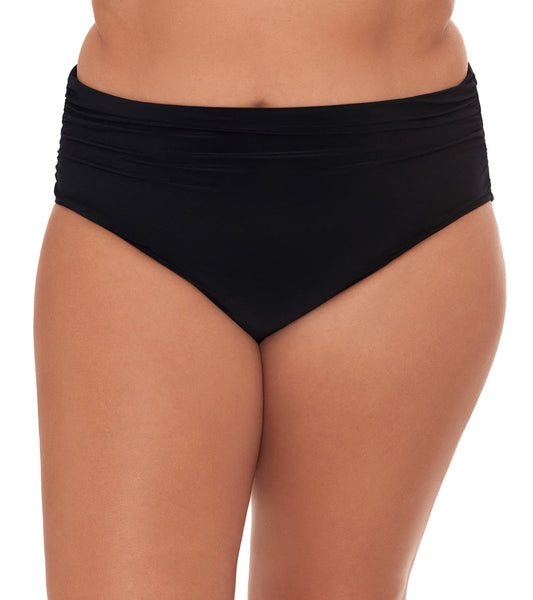 Magicsuit by Miraclesuit Plus Size Jersey Shirred Bikini Bottom