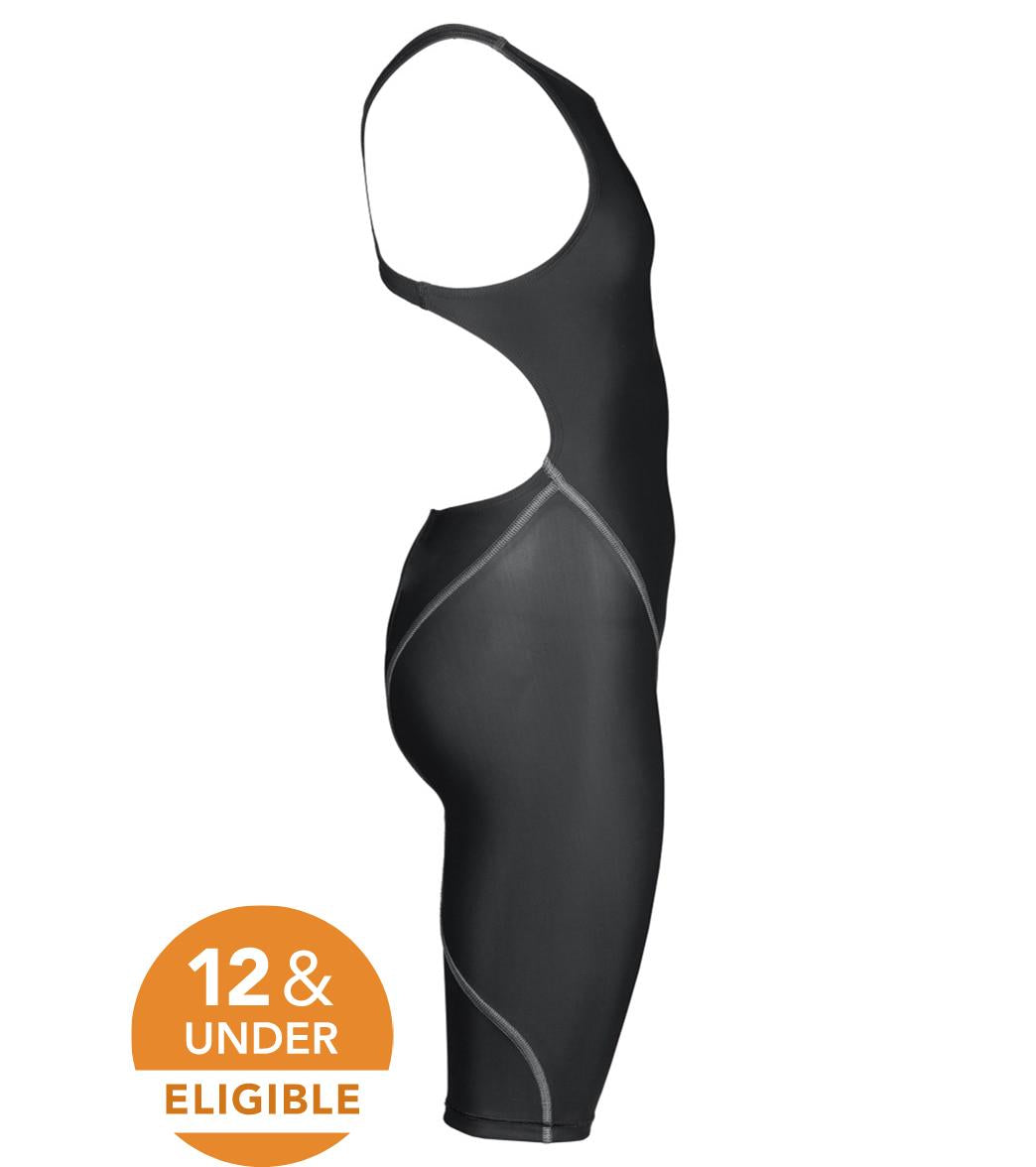 Arena Girls' Powerskin ST Next Open Back Tech Suit Swimsuit