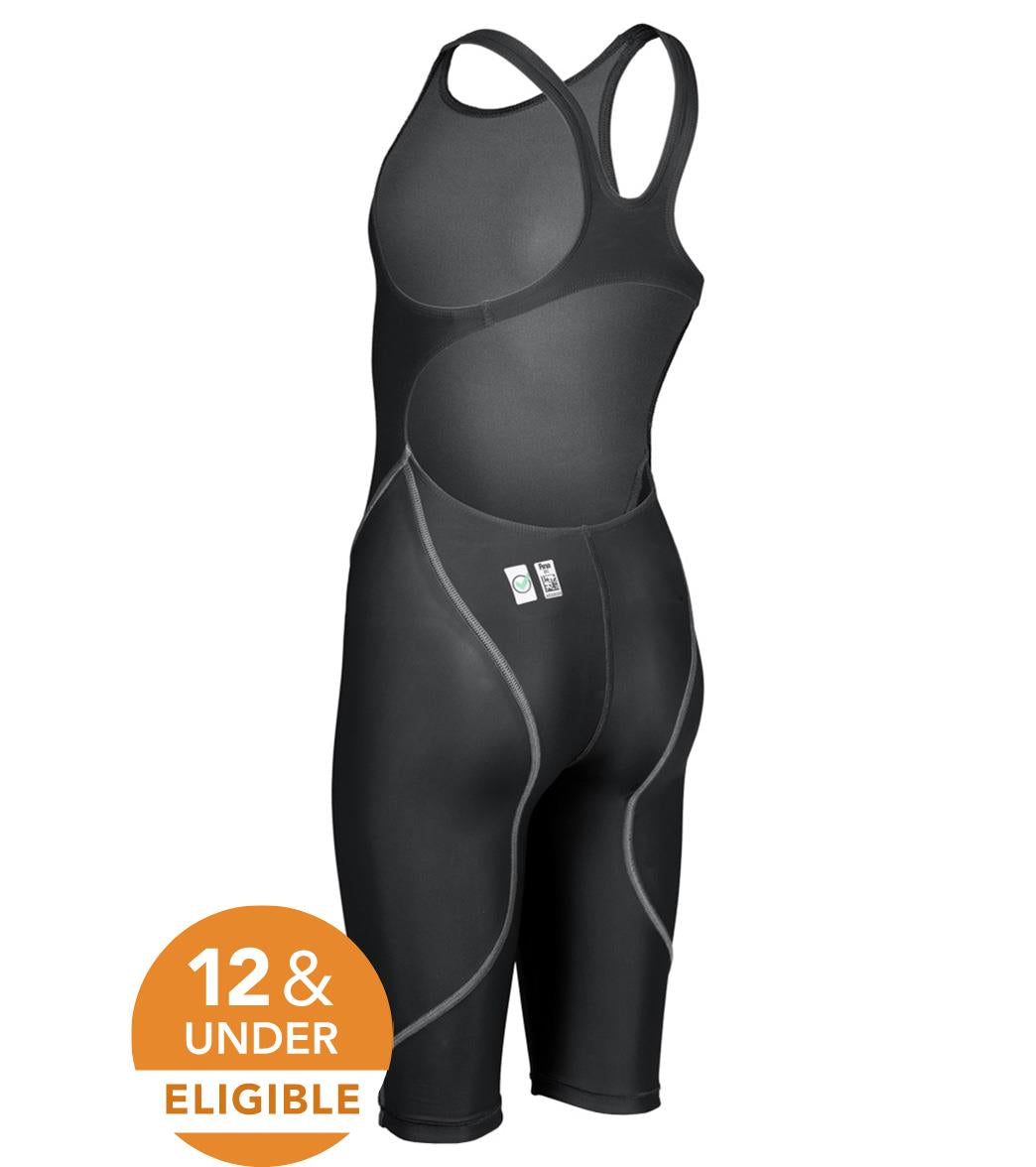 Arena Girls' Powerskin ST Next Open Back Tech Suit Swimsuit