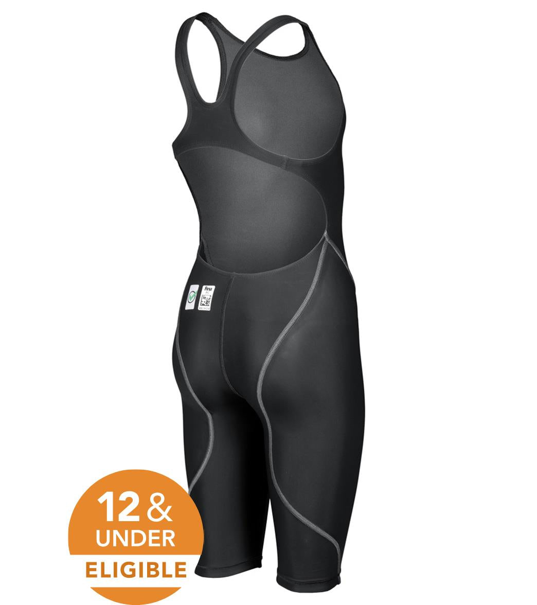 Arena Girls' Powerskin ST Next Open Back Tech Suit Swimsuit