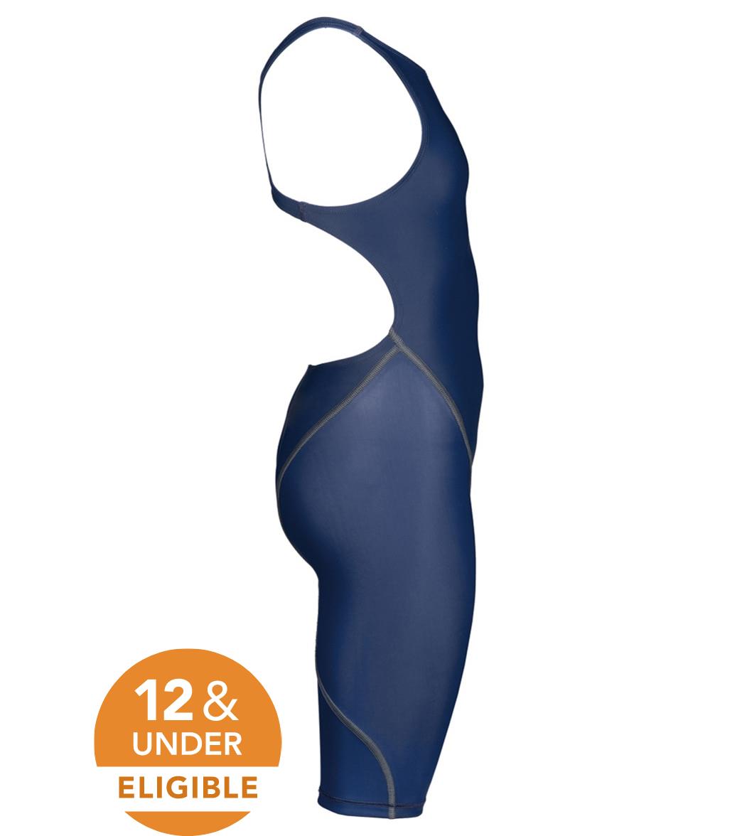 Arena Girls' Powerskin ST Next Open Back Tech Suit Swimsuit