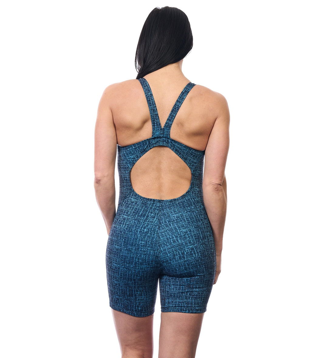 EQ Swimwear Women's Plaid Spectrum Unitard