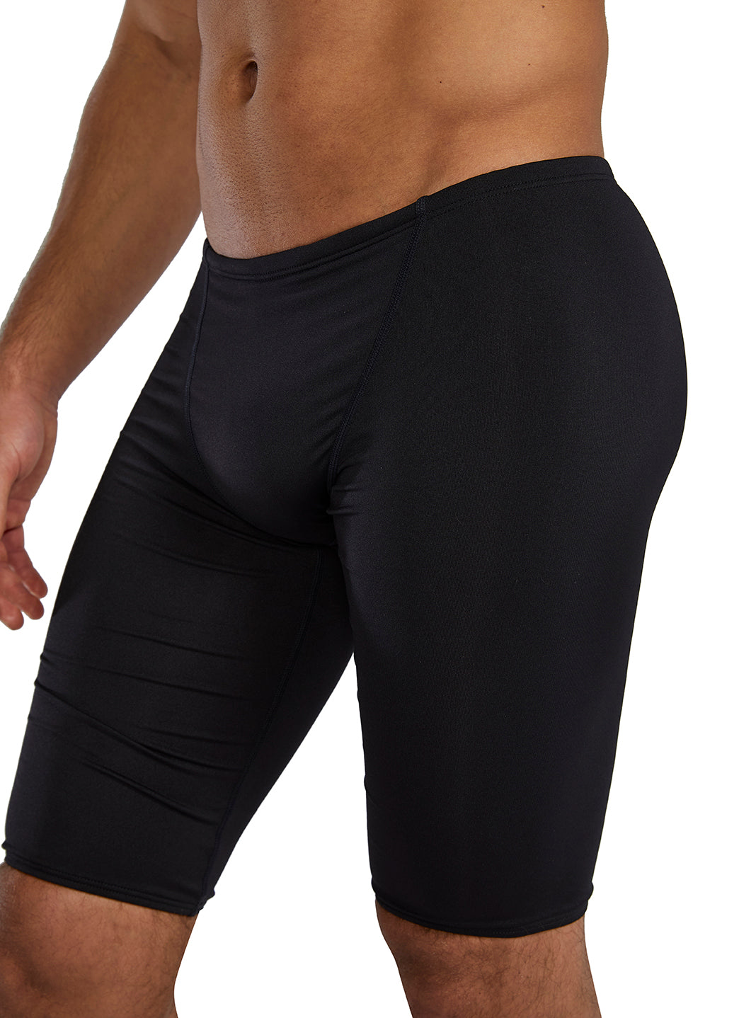 TYR Men's Durafast Elite Large Logo Jammer Swimsuit