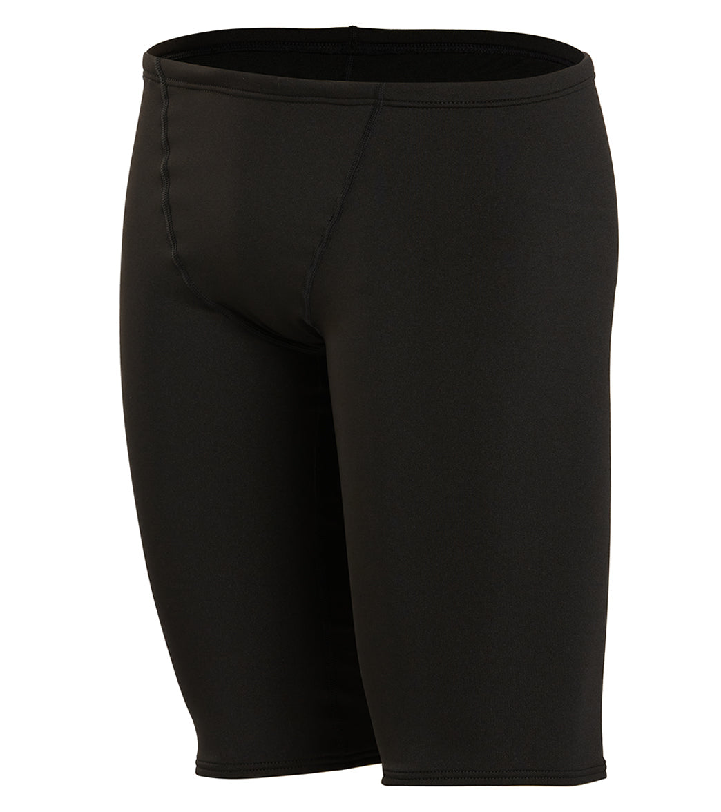 TYR Men's Durafast Elite Large Logo Jammer Swimsuit