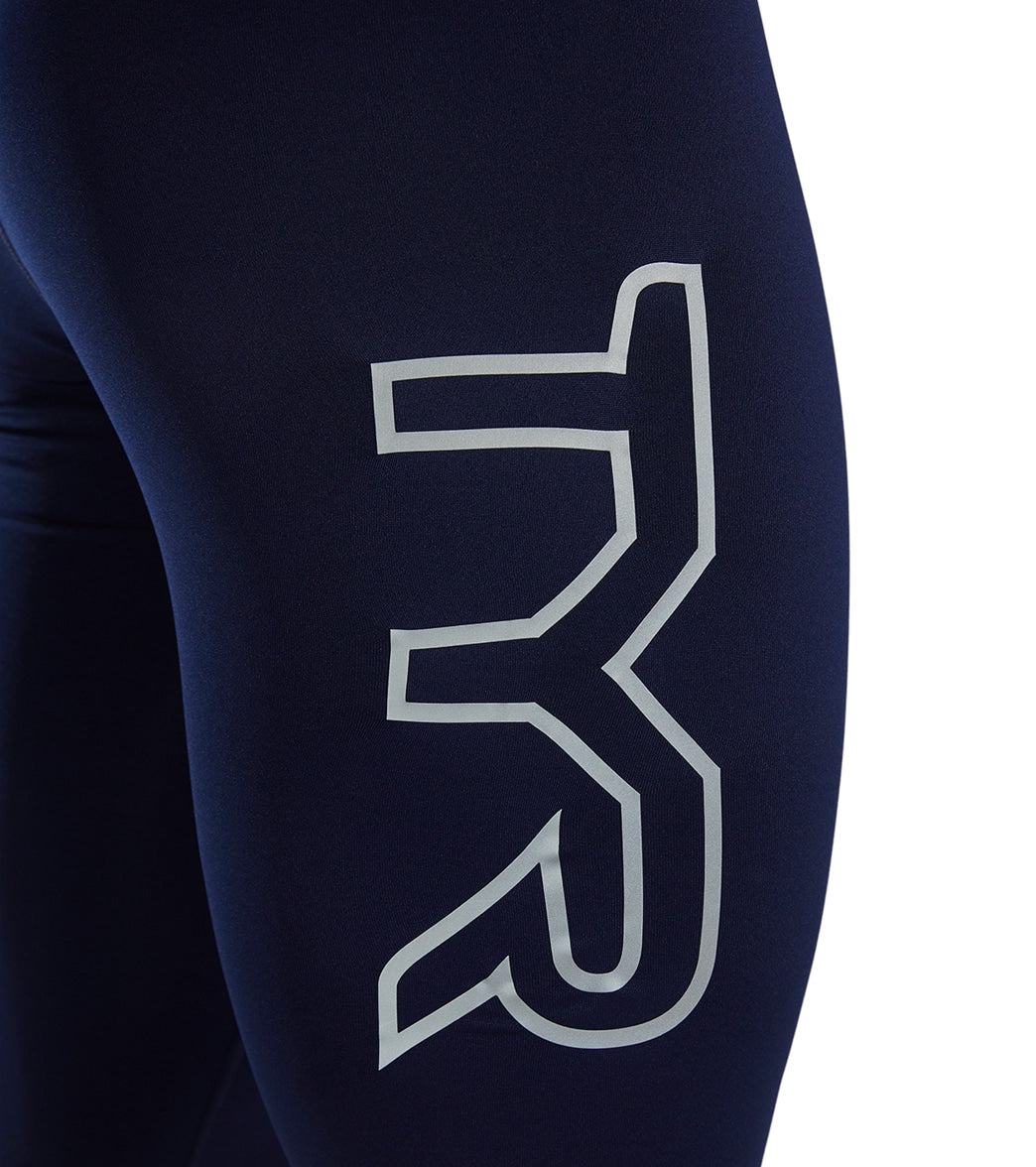 TYR Men's Durafast Elite Large Logo Jammer Swimsuit