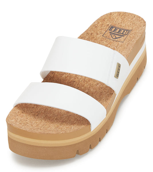 Reef Women's Cushion Vista Hi 2.5" Platform Slide Sandals