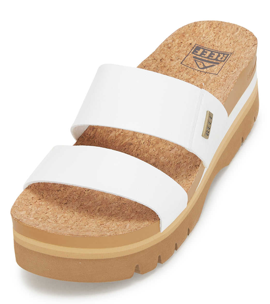 Reef Women's Cushion Vista Hi 2.5" Platform Slide Sandals