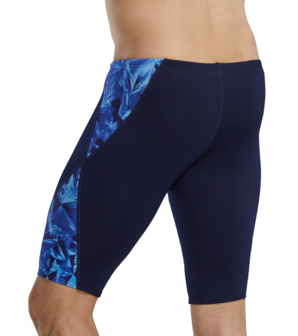 TYR Men's Crystalized Durafast Elite Jammer Swimsuit