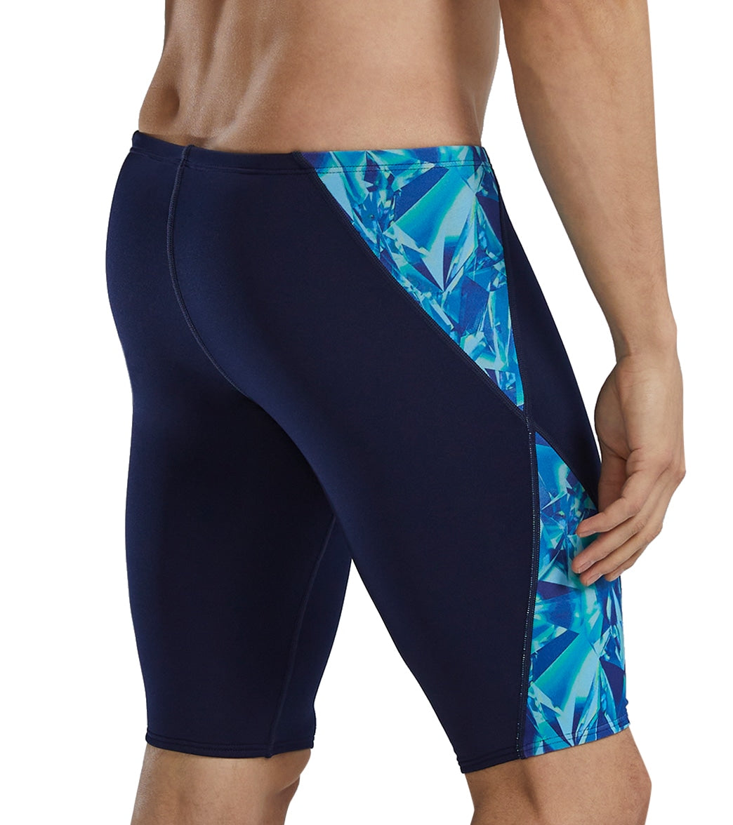 TYR Men's Crystalized Durafast Elite Jammer Swimsuit